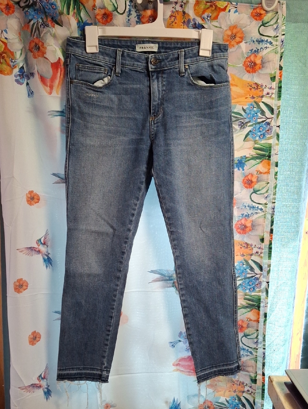 Women's Frankie Blue Slim Jeans Size 28